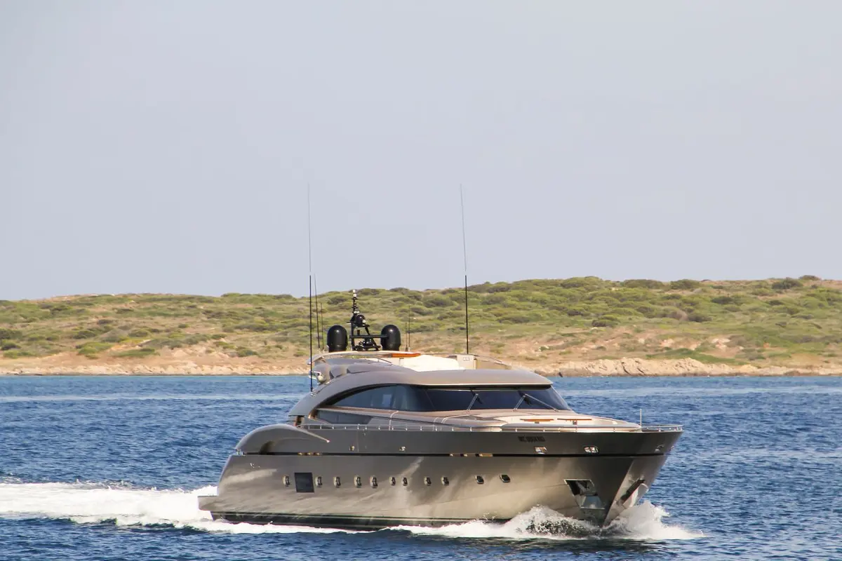 AB Yachts 116, aft deck — Yacht Hire Saint-Tropez, Saint-Tropez. AB Yachts 116 — 36m