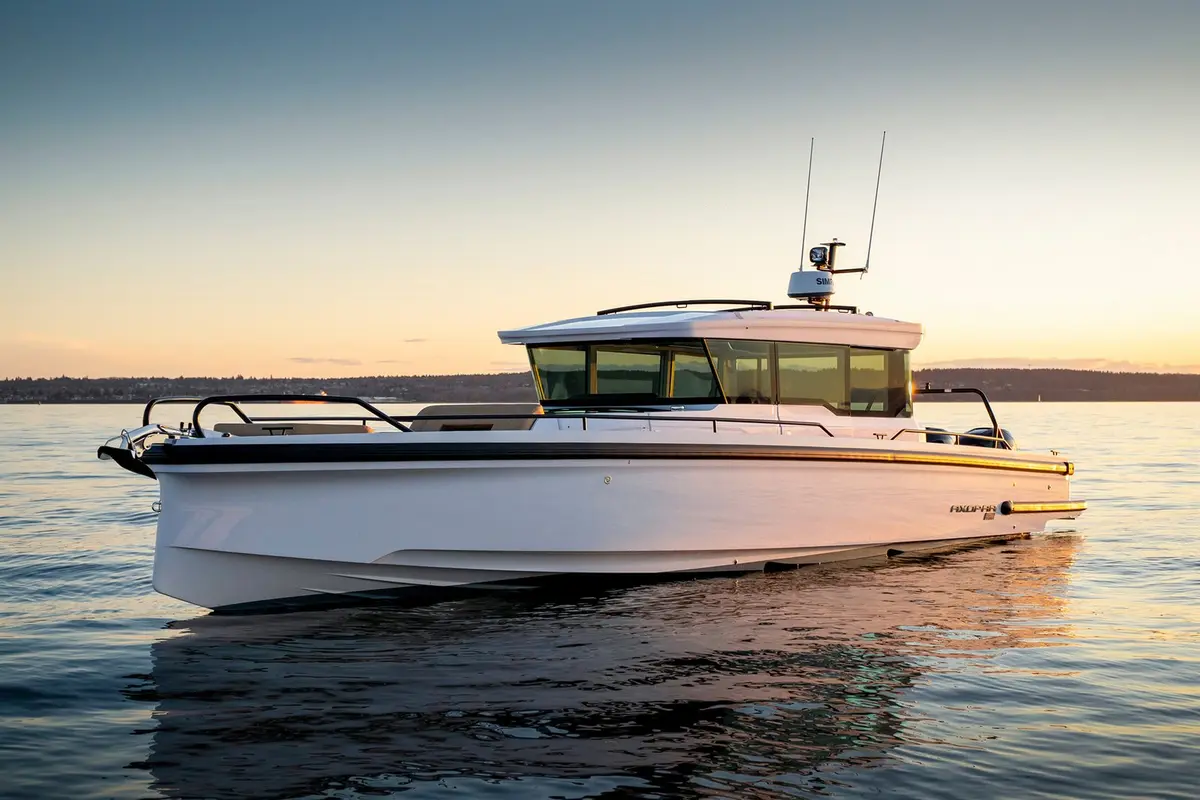 Axopar 37, exterior — Yacht Hire Saint-Tropez, Saint-Tropez. Axopar 37 — 11.5m