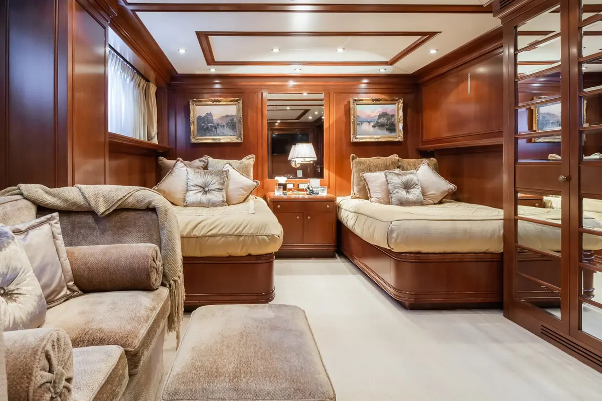 Apogee, main deck — Yacht Hire Saint-Tropez, Saint-Tropez. Apogee — 62.5m