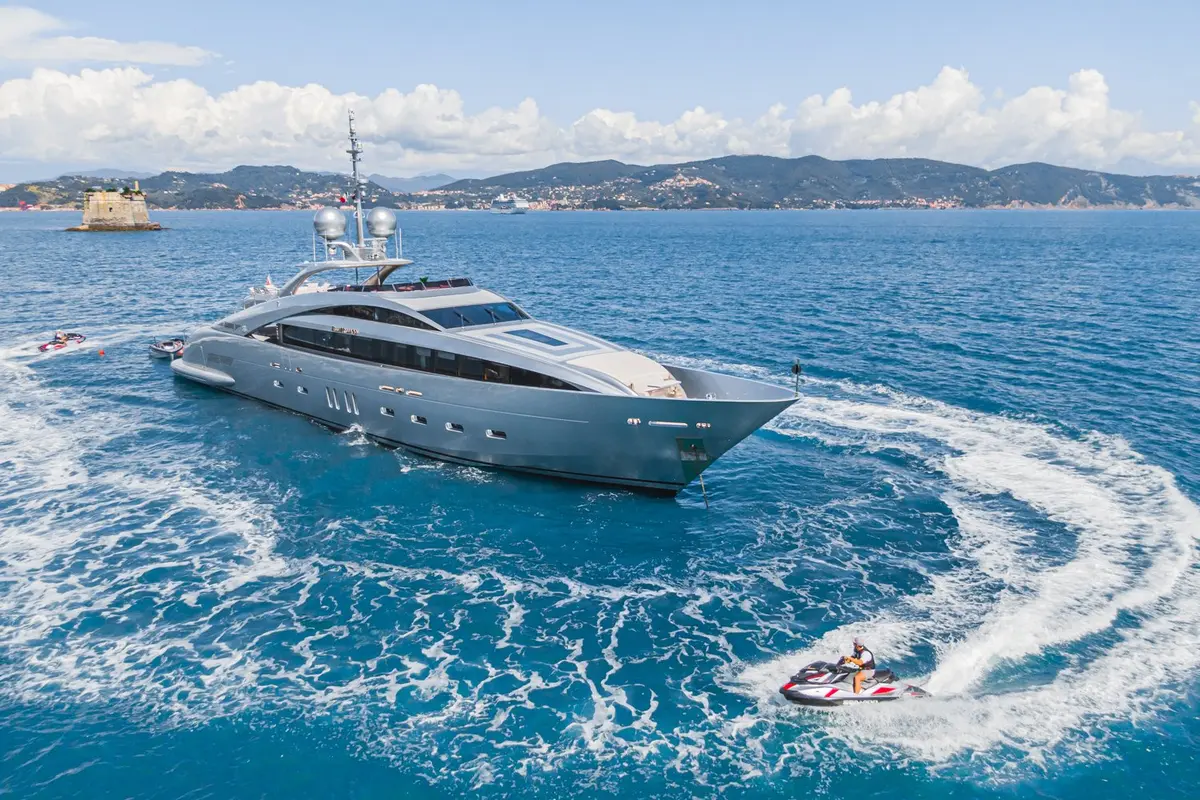 Silver Wind, exterior — Yacht Hire Saint-Tropez, Saint-Tropez. Silver Wind — 44m