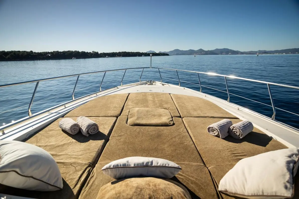 Leopard 24, flybridge — Yacht Hire Saint-Tropez, Saint-Tropez. Leopard 24 — 24m