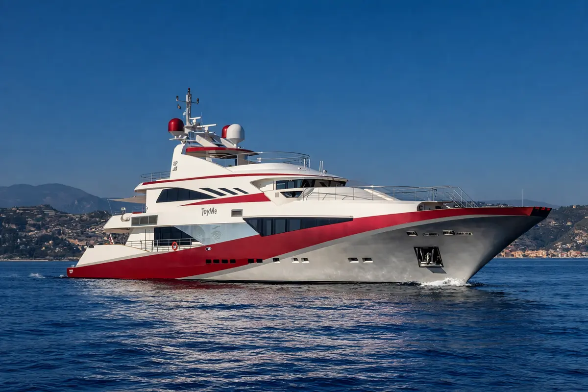 Philip Zepter 50m, exterior — Yacht Hire Saint-Tropez, Saint-Tropez. Philip Zepter 50m — 50m